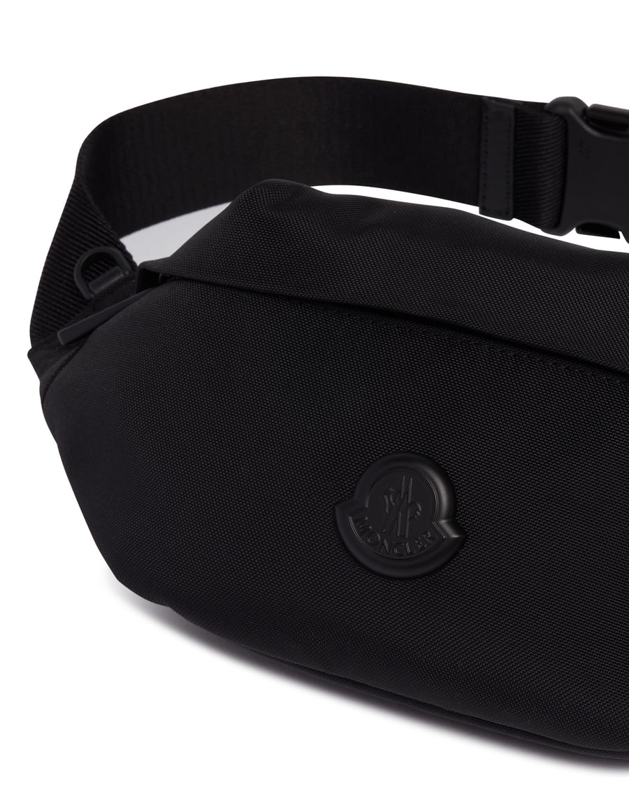 Moncler Marsupio Con Logo Nero, view 4