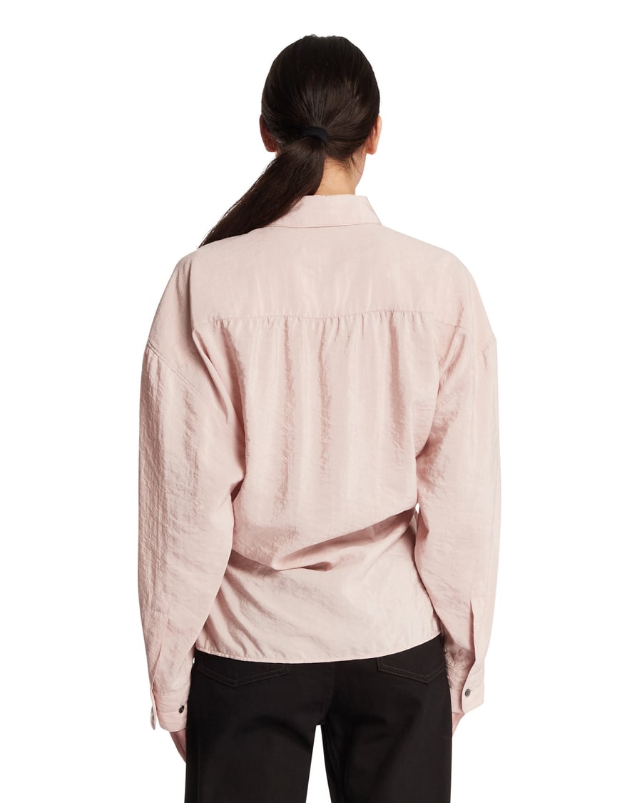 Lemaire Camicia Twisted In Cotone Rosa, view 5