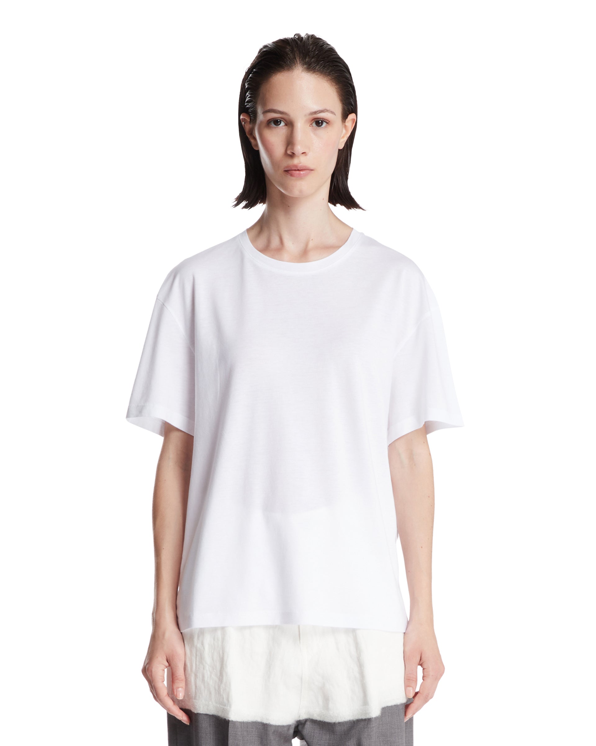 Toteme T-Shirt Girocollo Bianca