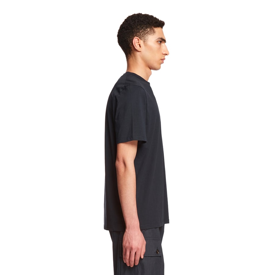 Jil Sander T-Shirt Blu Girocollo, view 4