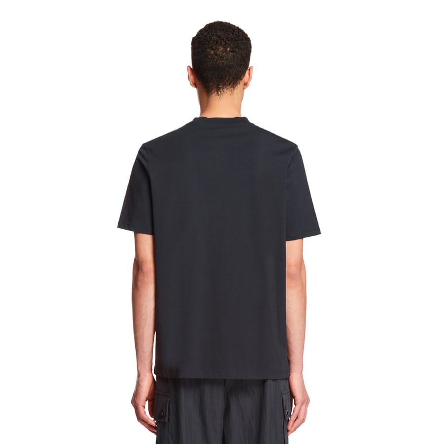 Jil Sander T-Shirt Blu Girocollo, view 5