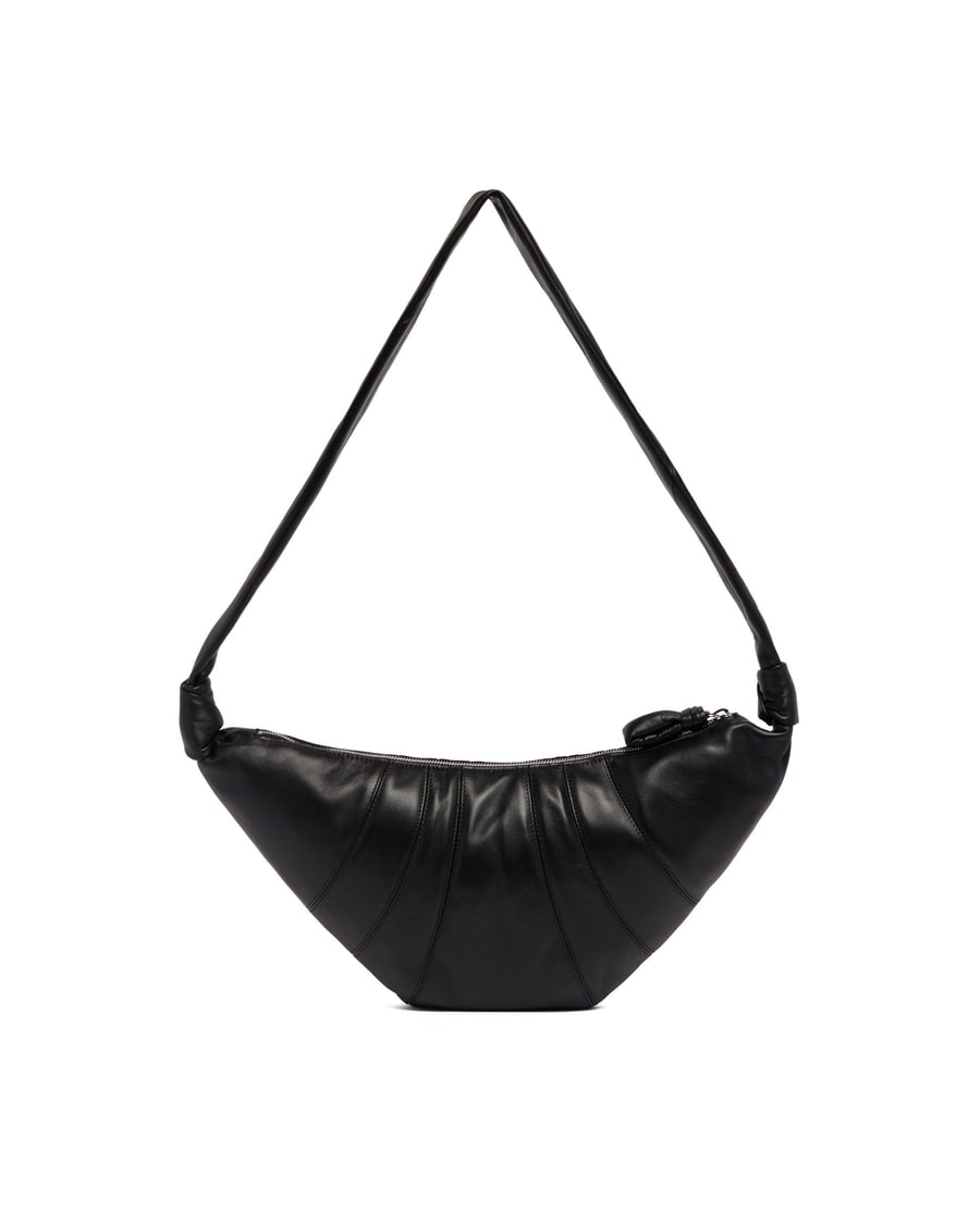 Lemaire Borsa Croissant Medium Nera, view 6