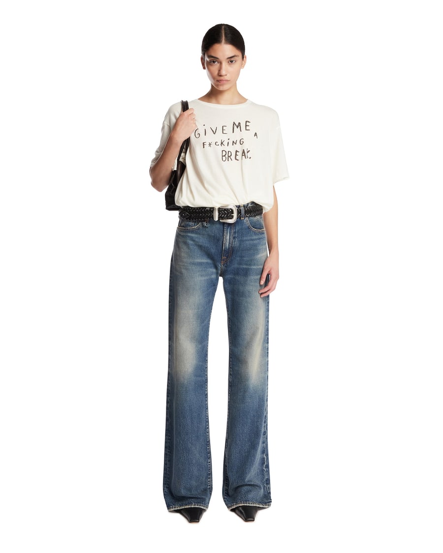 R13 Jeans Jane Blu, view 3
