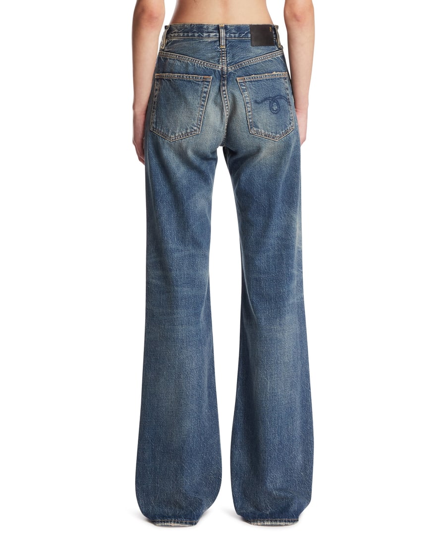 R13 Jeans Jane Blu, view 5