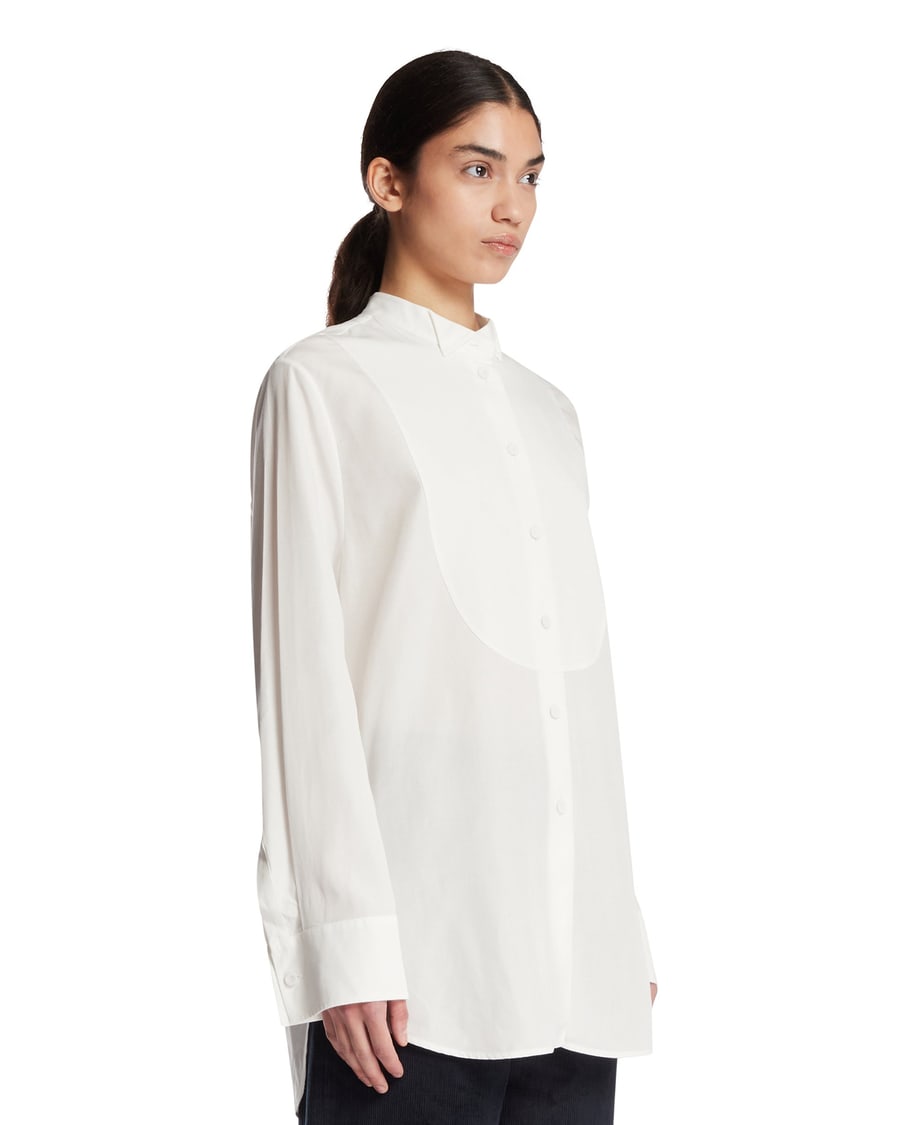 ROHE Camicia Tuxedo Bianca, view 2
