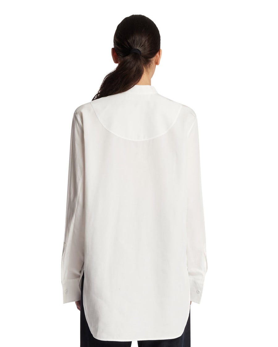 ROHE Camicia Tuxedo Bianca, view 5