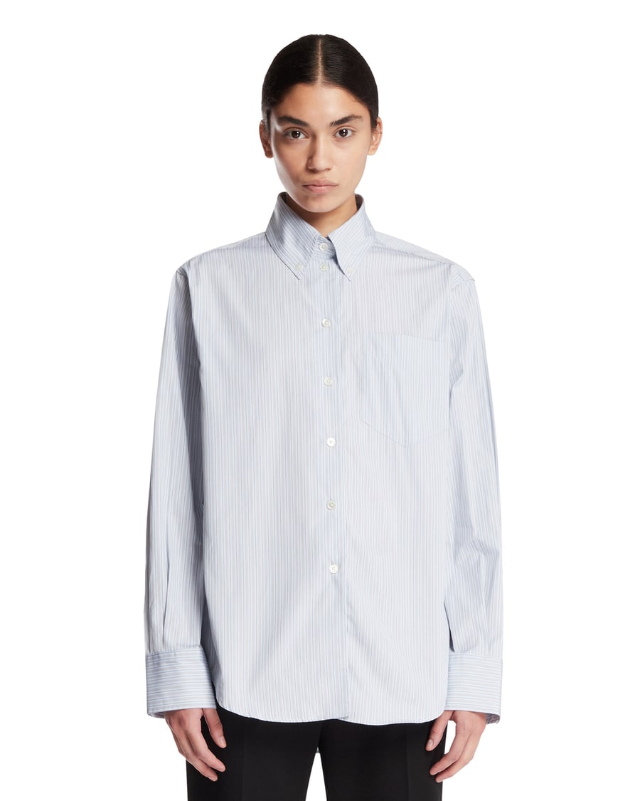 ROHE Camicia In Cotone Azzurra