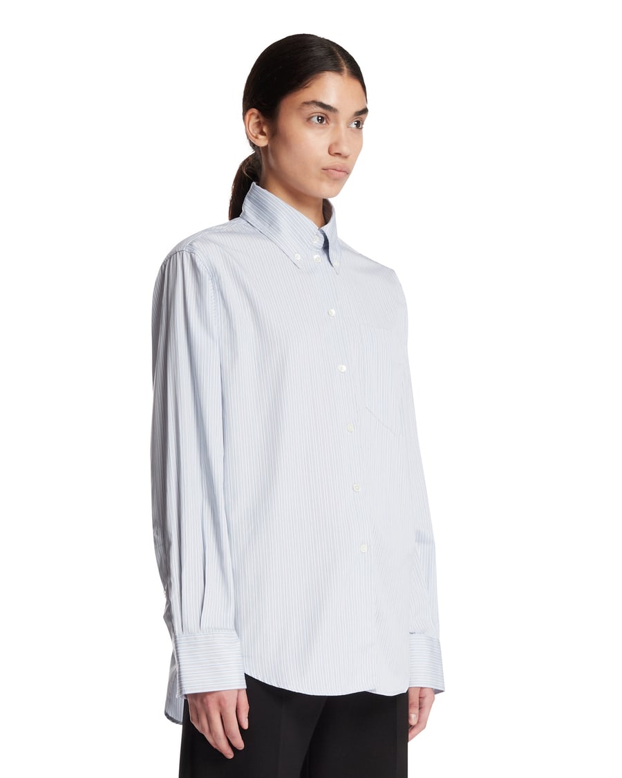 ROHE Camicia In Cotone Azzurra, view 2