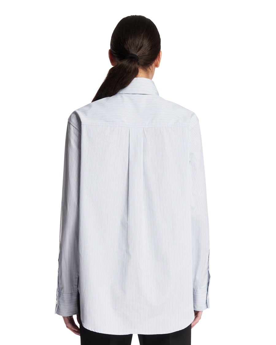 ROHE Camicia In Cotone Azzurra, view 5