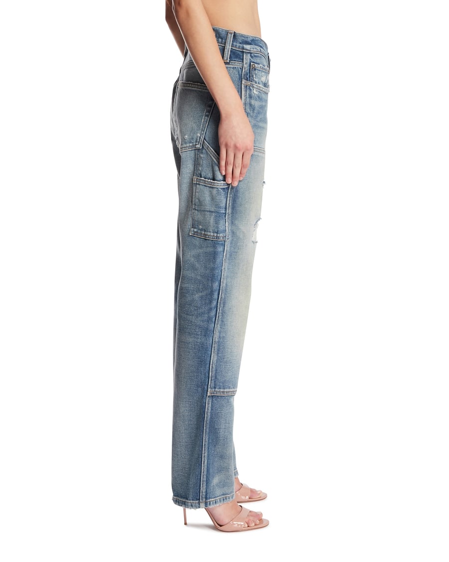 ANTIK DENIM The Nebraska Carpenter Jeans Blu, view 4