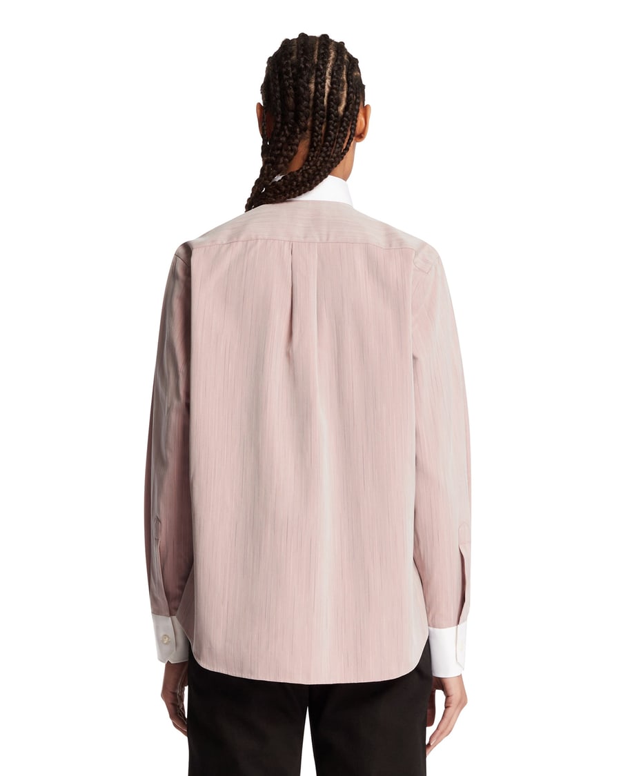 DECHAMPS Camicia con Logo Rosa, view 5