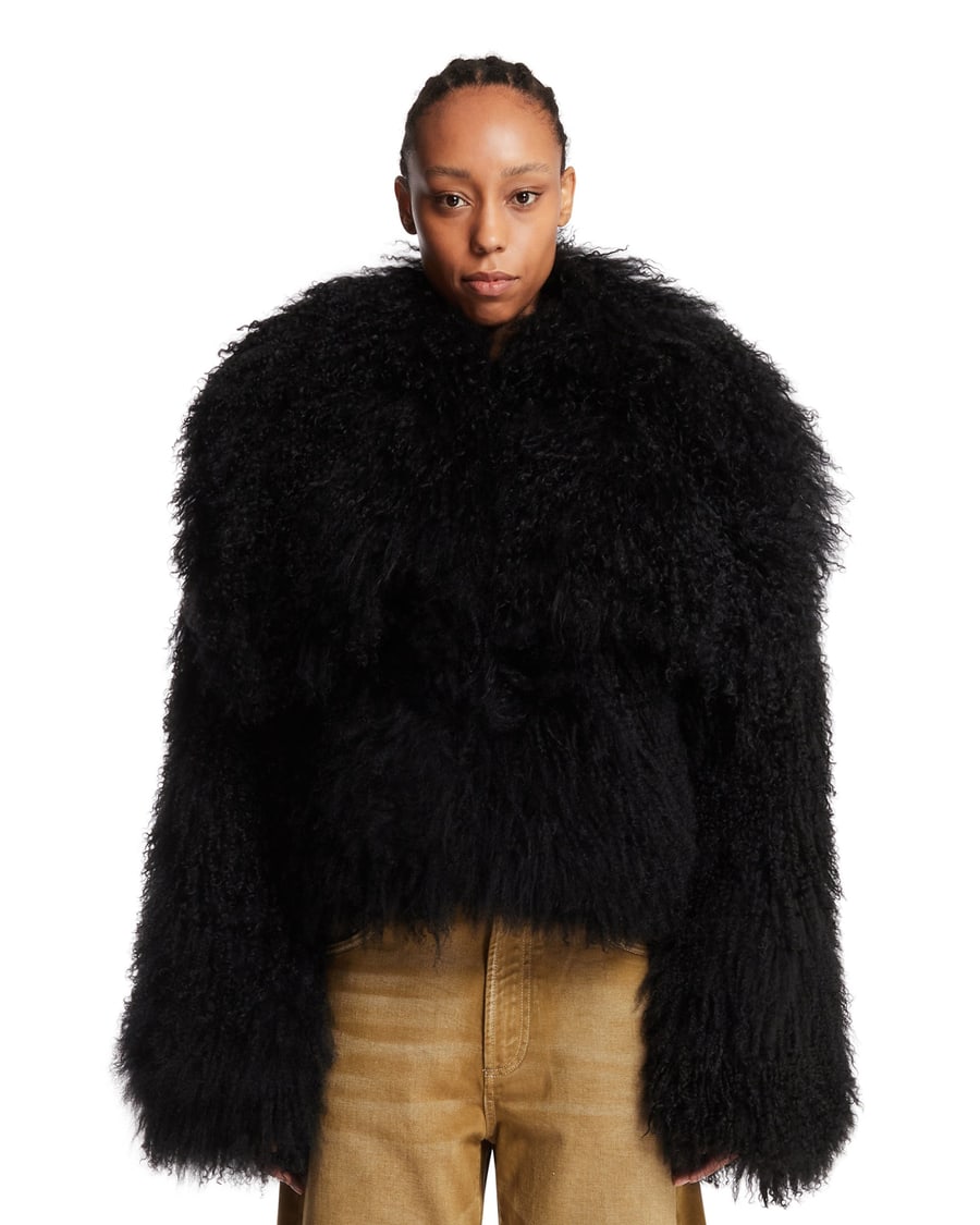 The Attico Bomber Mongolia Nero