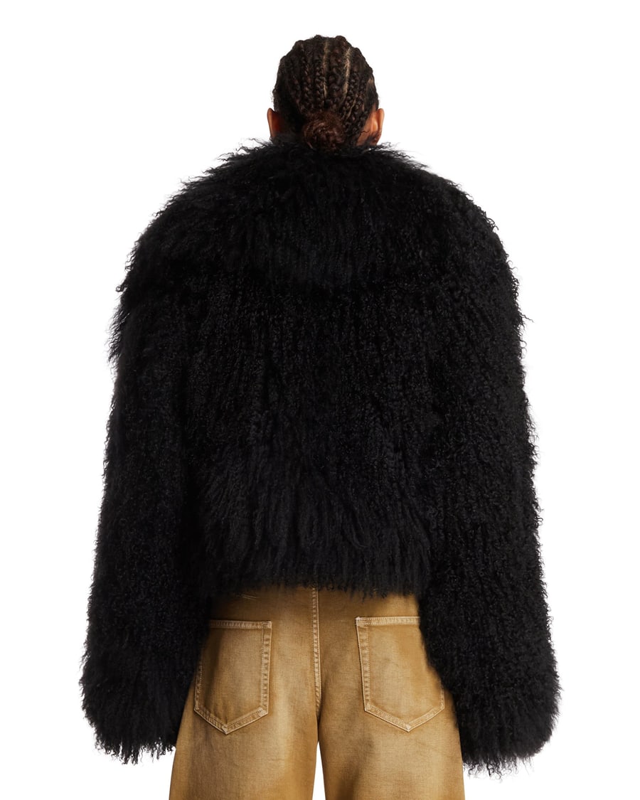 The Attico Bomber Mongolia Nero, view 5