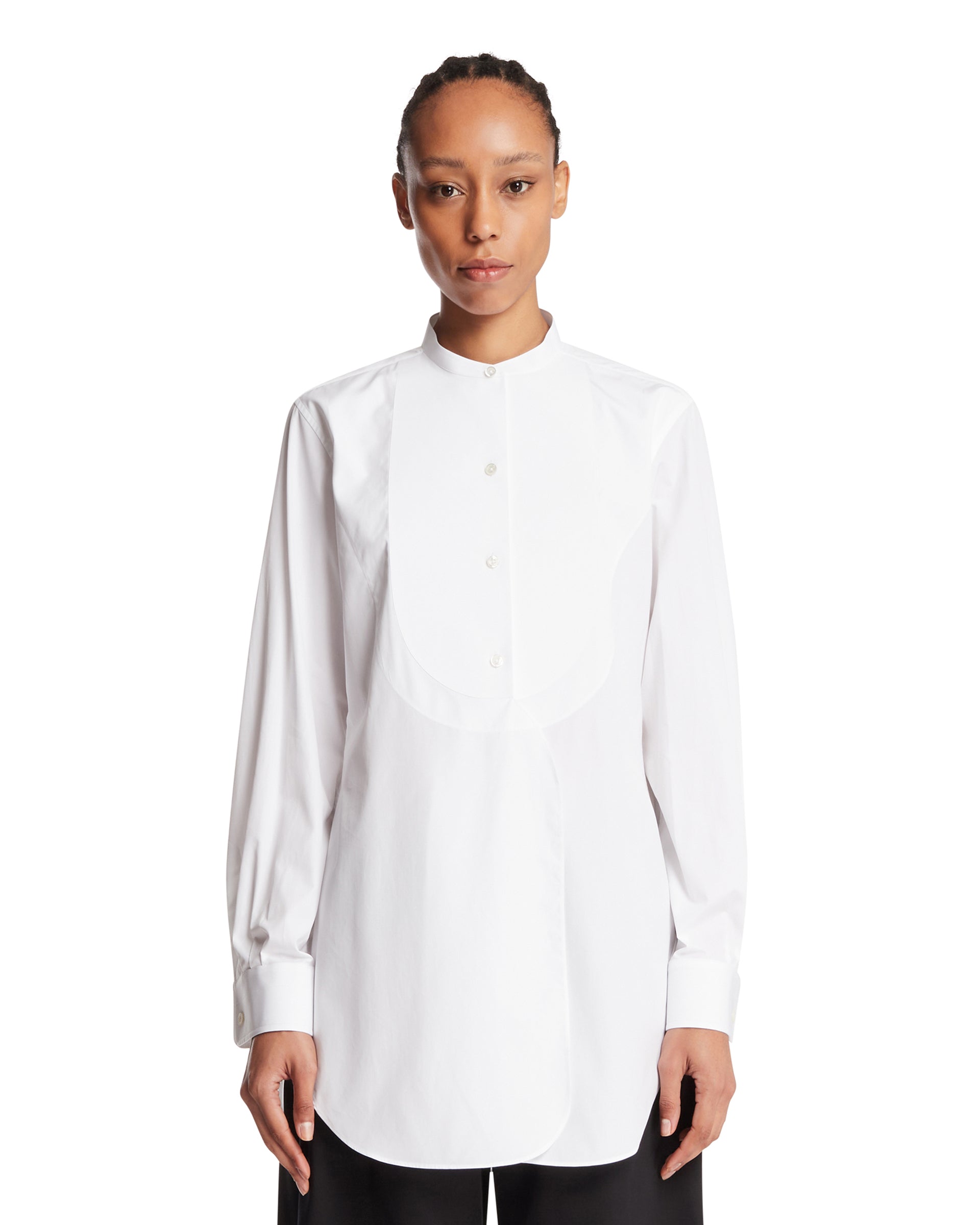 The Row Camicia In Cotone Bianca