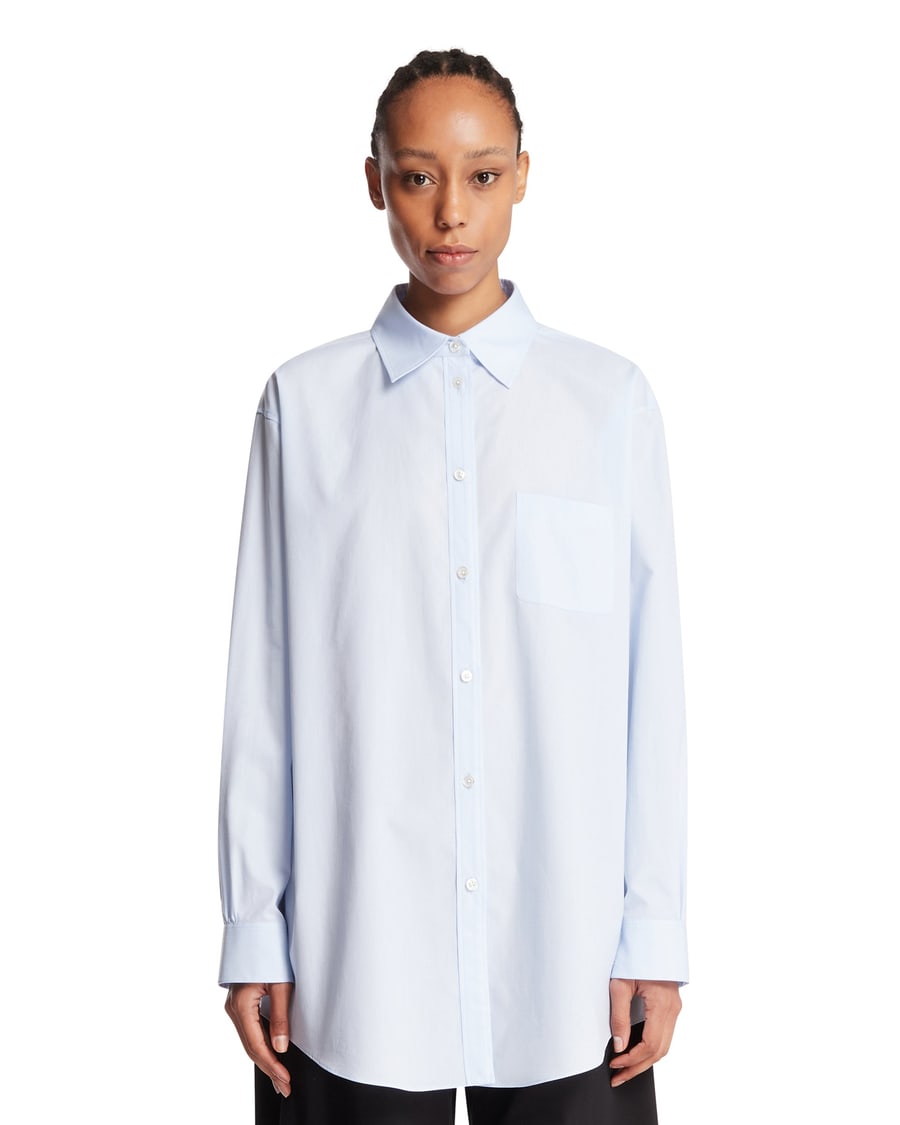 The Row Camicia Elva Azzurra