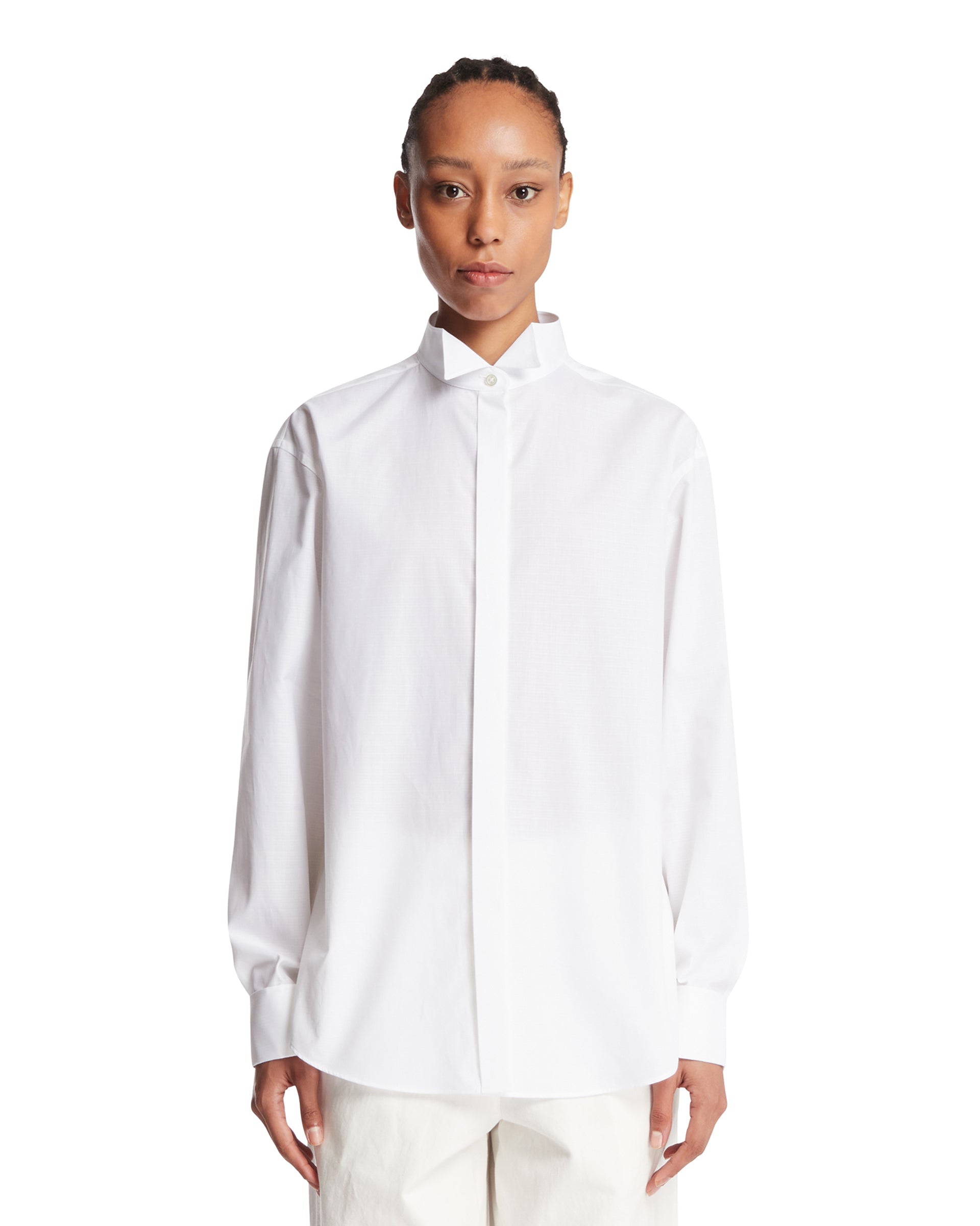 The Row Camicia Edrisca Bianca