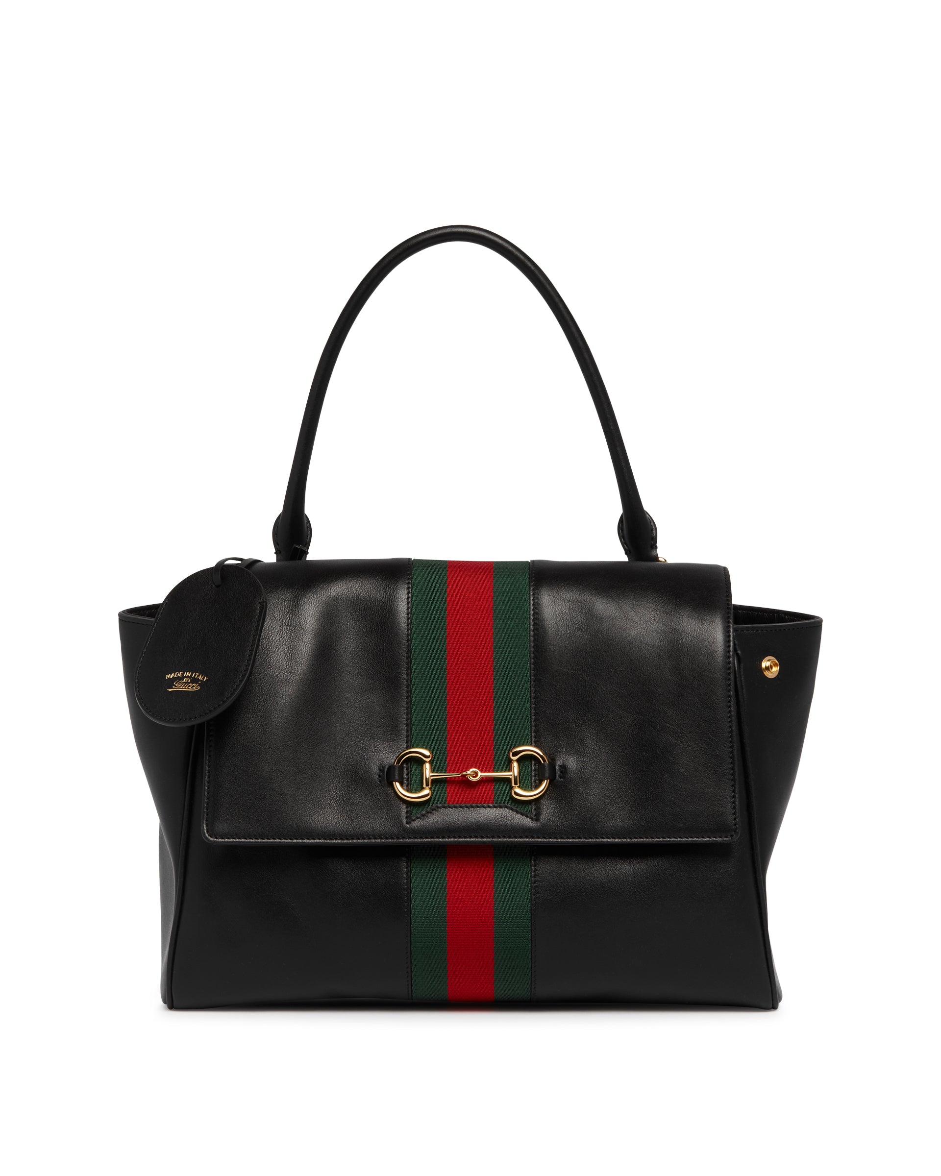 Gucci Borsa A Mano Paparazzo Media Nera