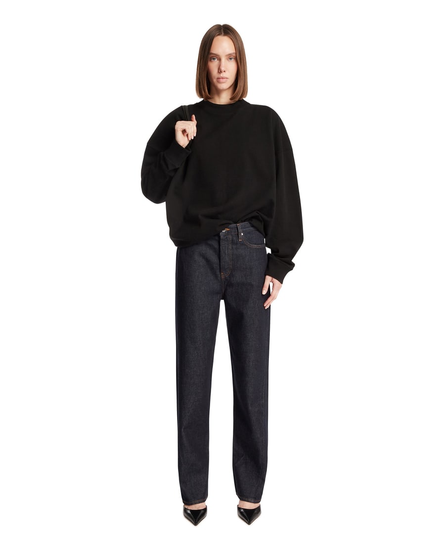 Toteme Jeans A Gamba Dritta Blu, view 3