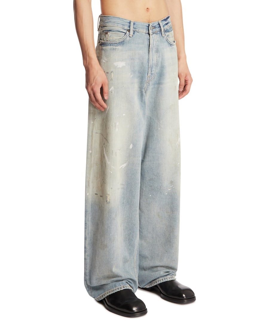 ACNE STUDIOS Jeans 1981 Loose Fit Blu, view 2