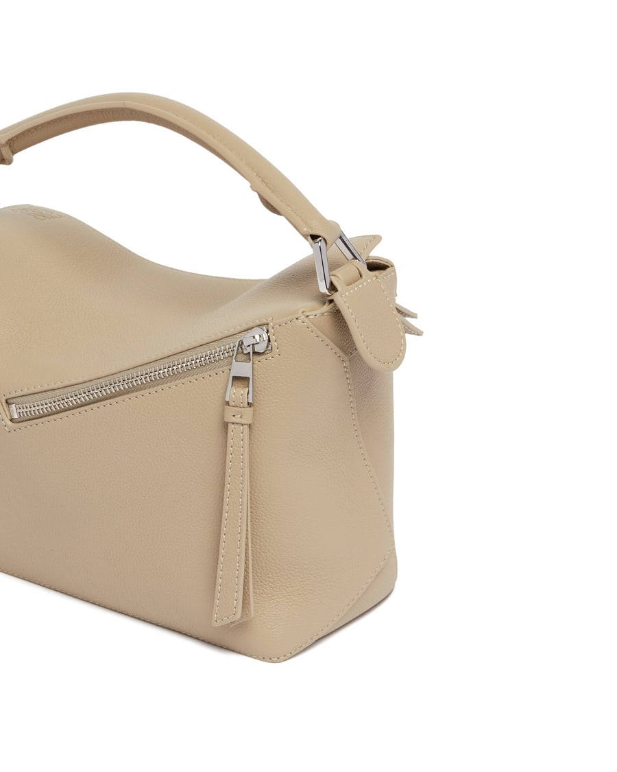 Loewe Borsa Puzzle Edge Piccola Beige, view 4