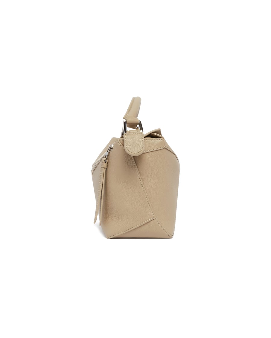 Loewe Borsa Puzzle Edge Piccola Beige, view 7