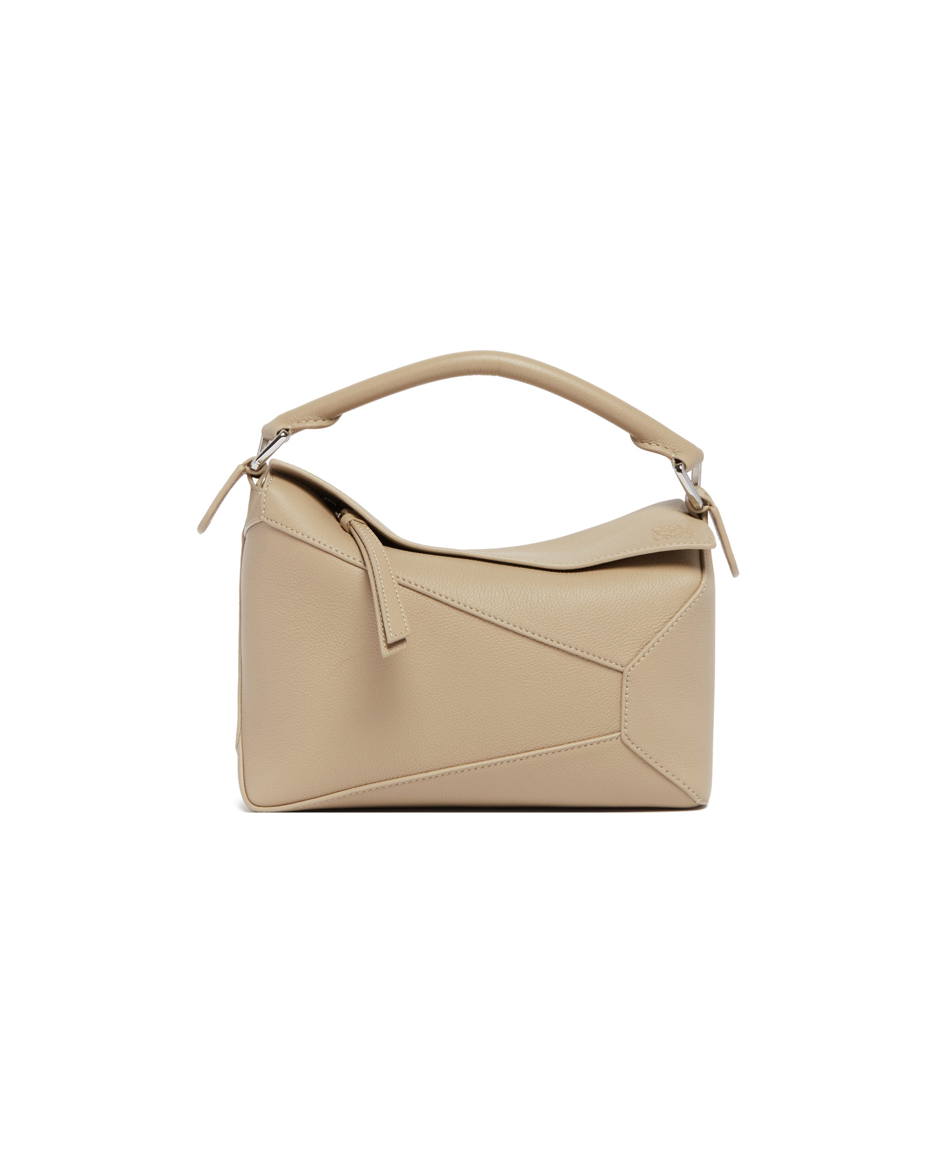 Loewe Borsa Puzzle Edge Piccola Beige, view 2