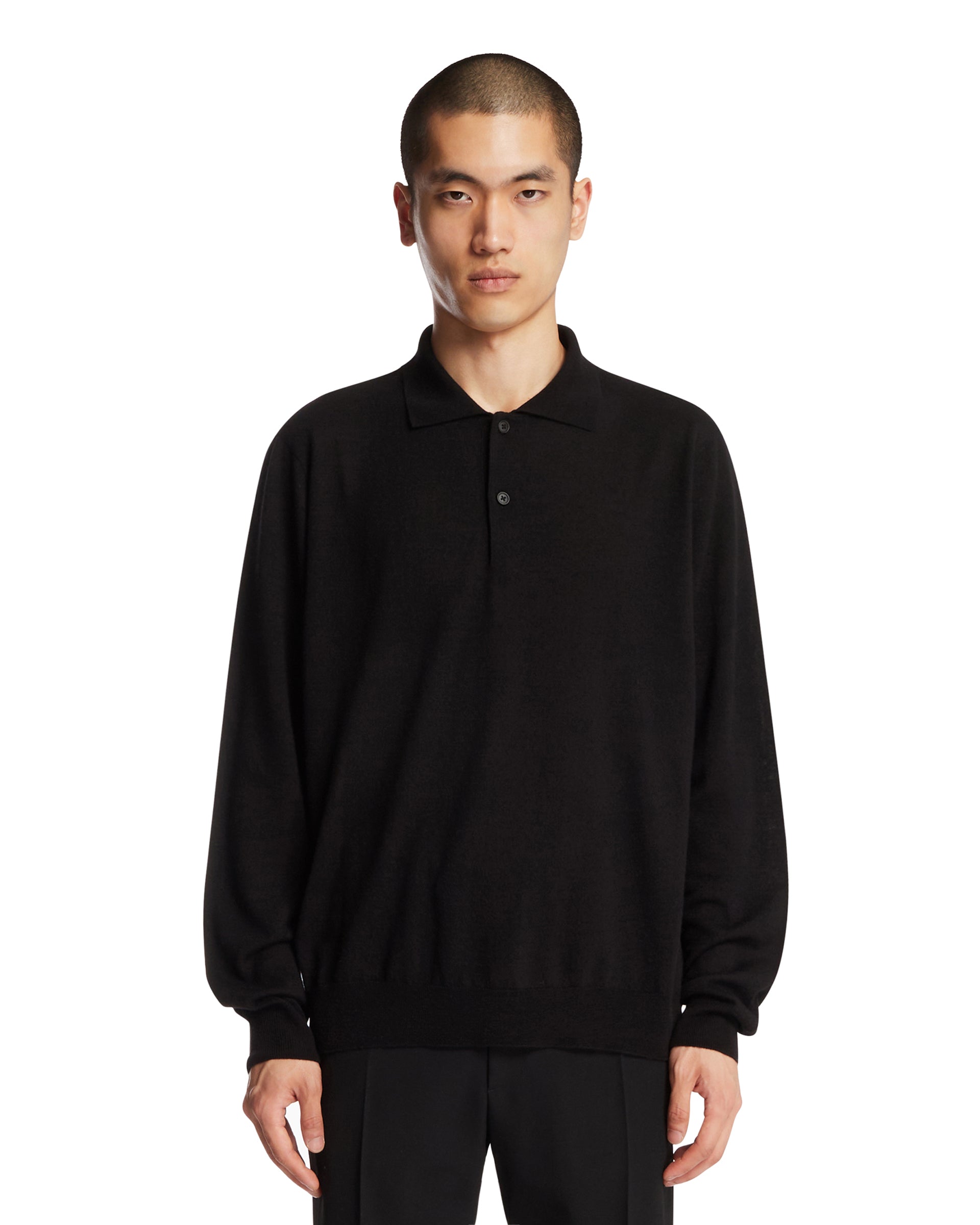 The Row Top In Cashmere Nero