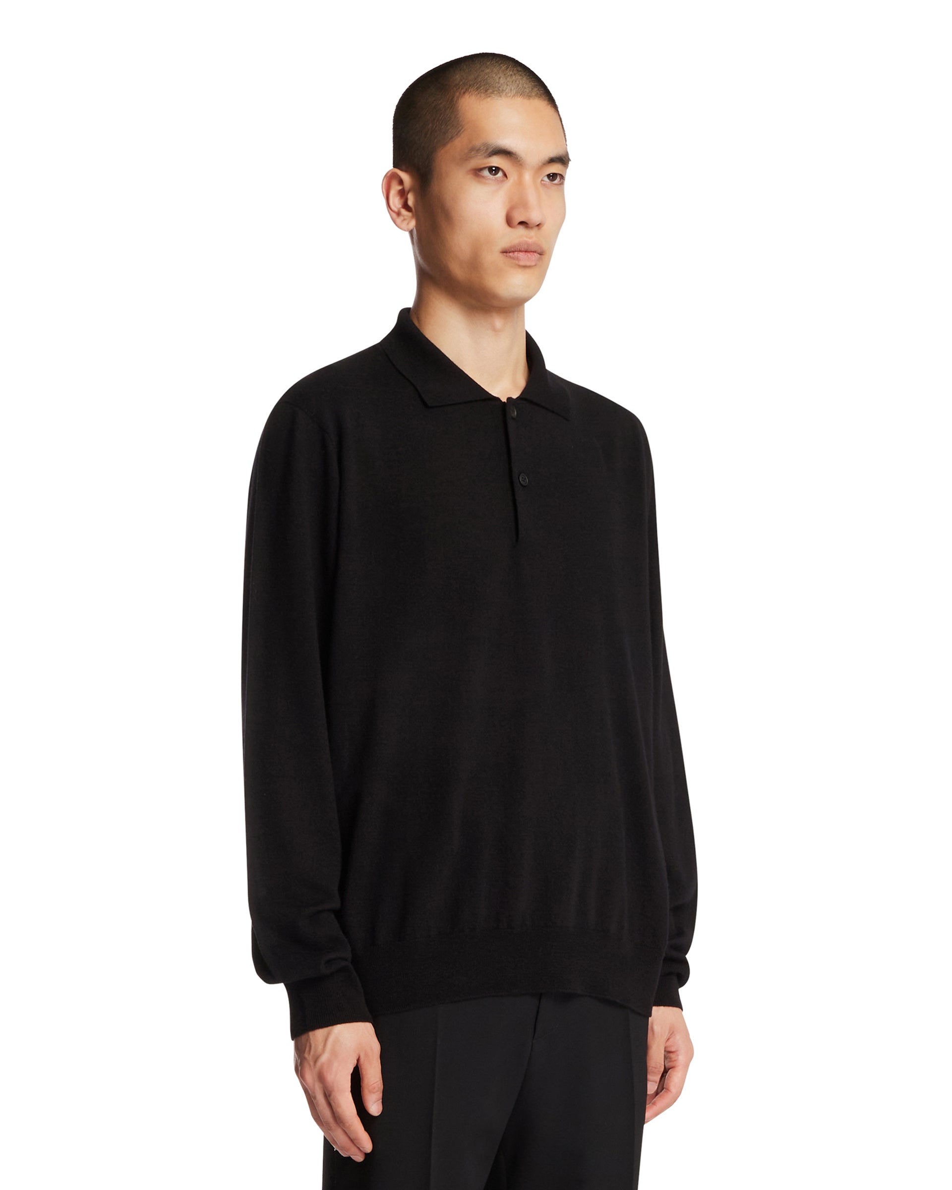 The Row Top In Cashmere Nero, view 2