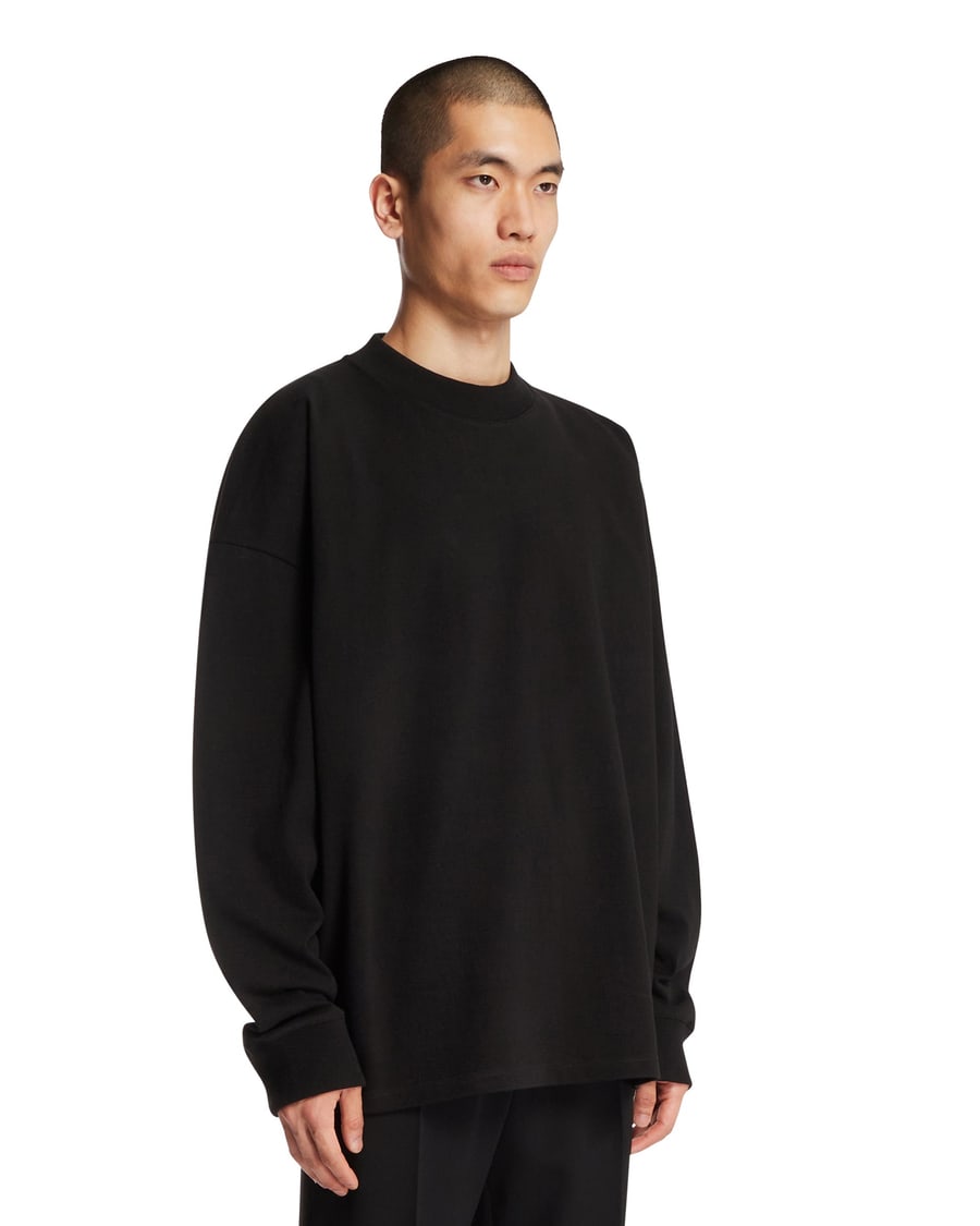 The Row T-Shirt In Cotone Nera, view 2