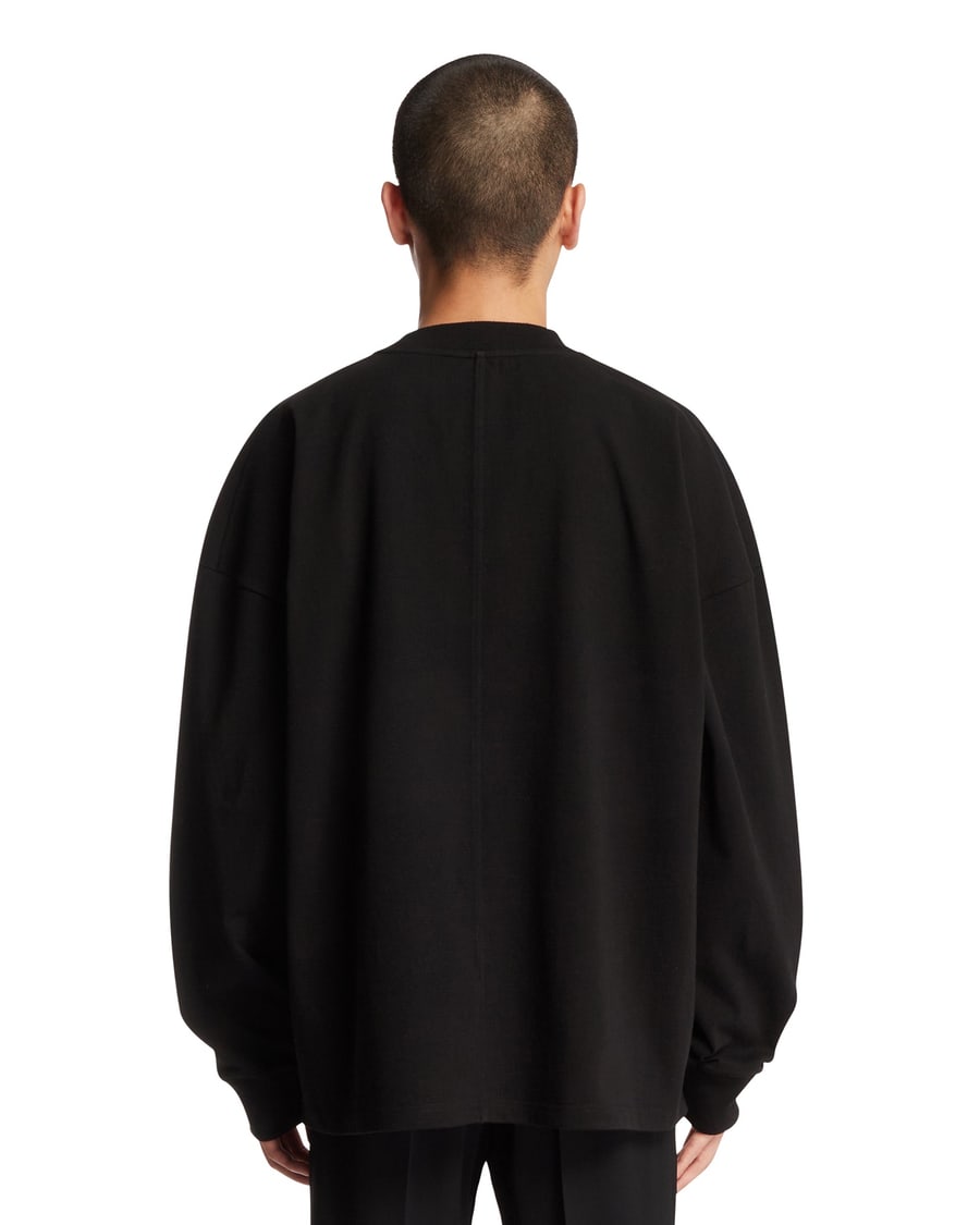 The Row T-Shirt In Cotone Nera, view 5