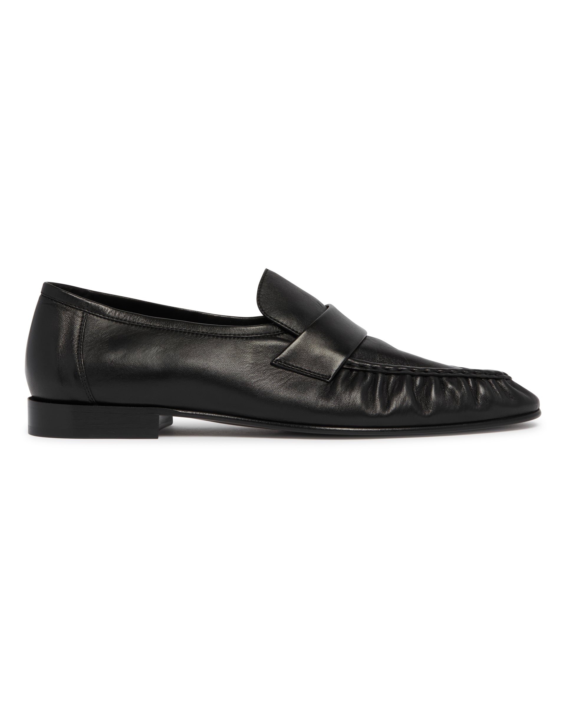 The Row Soft Loafer Mocassini Neri, view 2