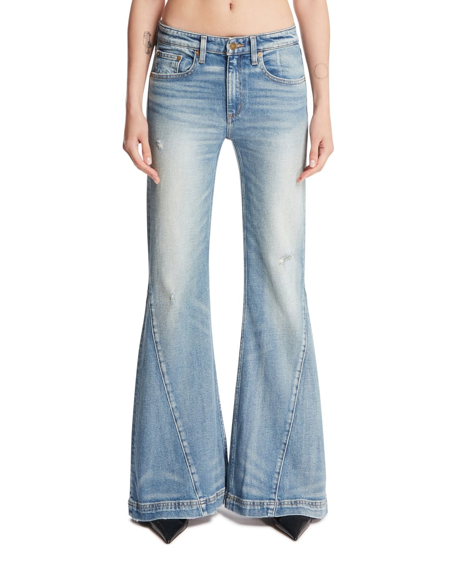 ANTIK DENIM Jeans Texas Super Flare Blu