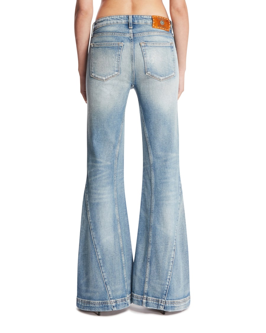 ANTIK DENIM Jeans Texas Super Flare Blu, view 5
