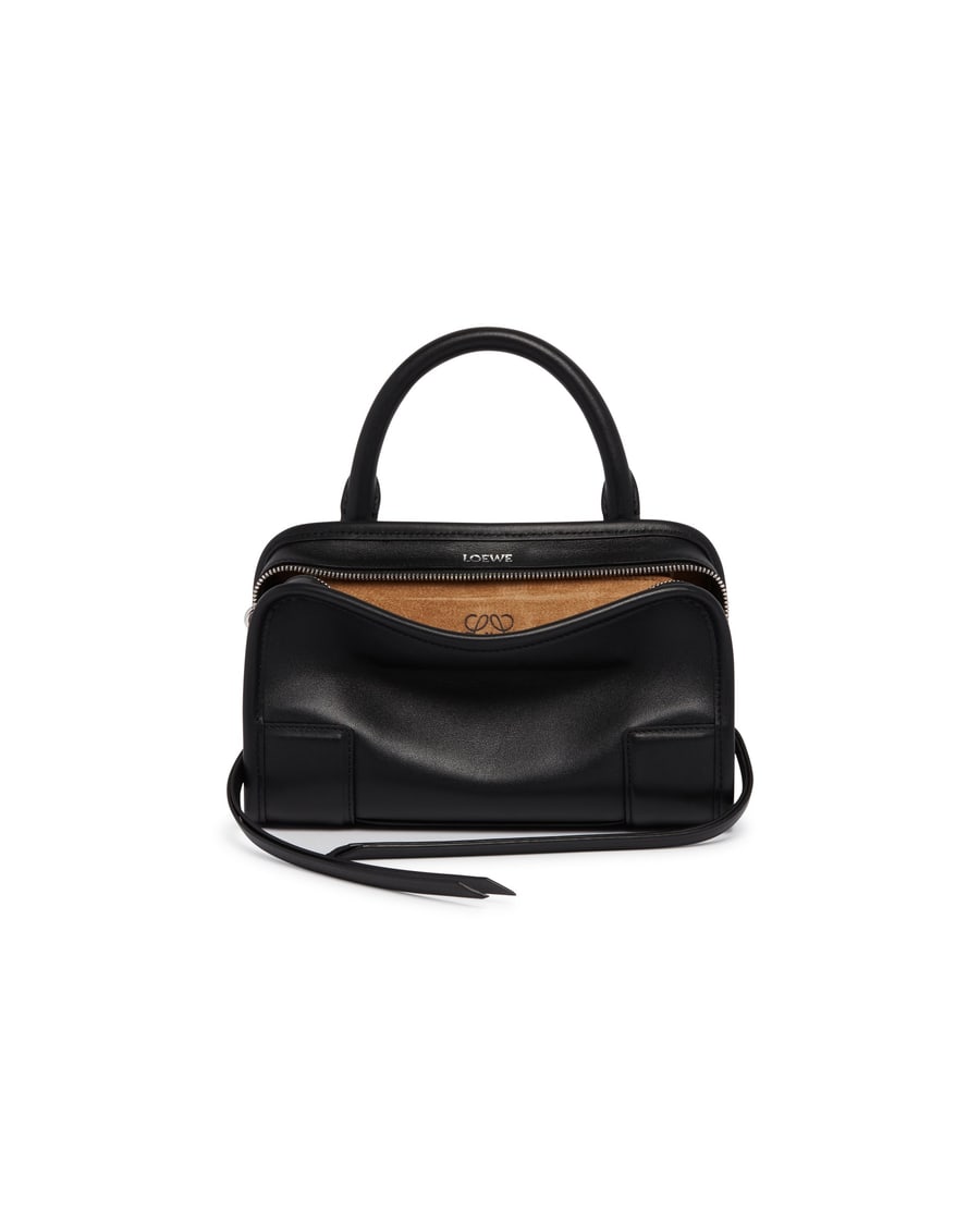 Loewe Borsa Amazona 180 Mini In Pelle Nera, view 2