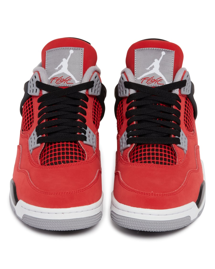 Nike Sneakers Air Jordan 4 Retro Toro Bravo Rosse, view 5