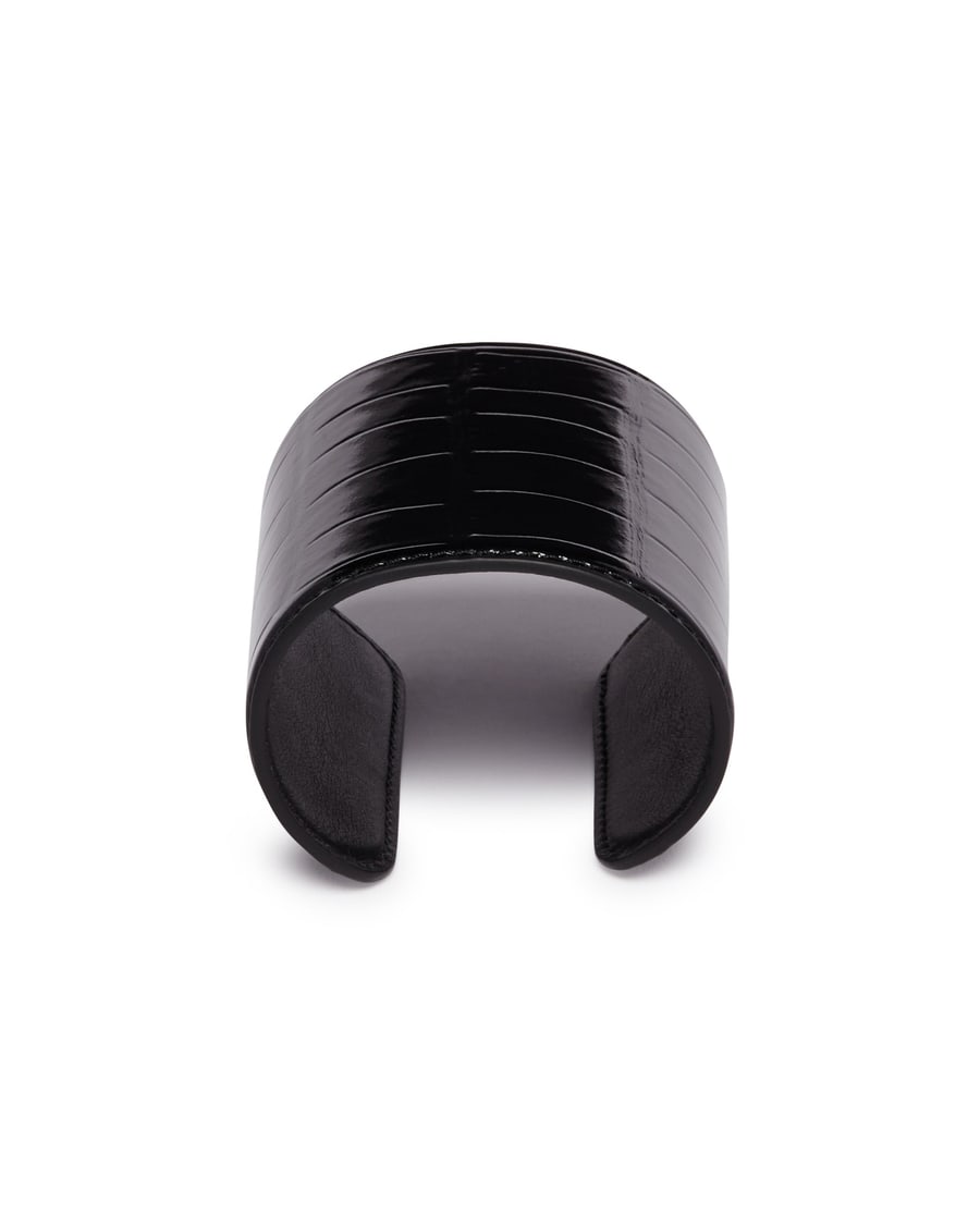 Toteme Bracciale Rigido Nero, view 2