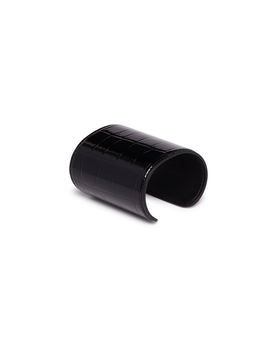 Toteme Bracciale Rigido Nero, view 3
