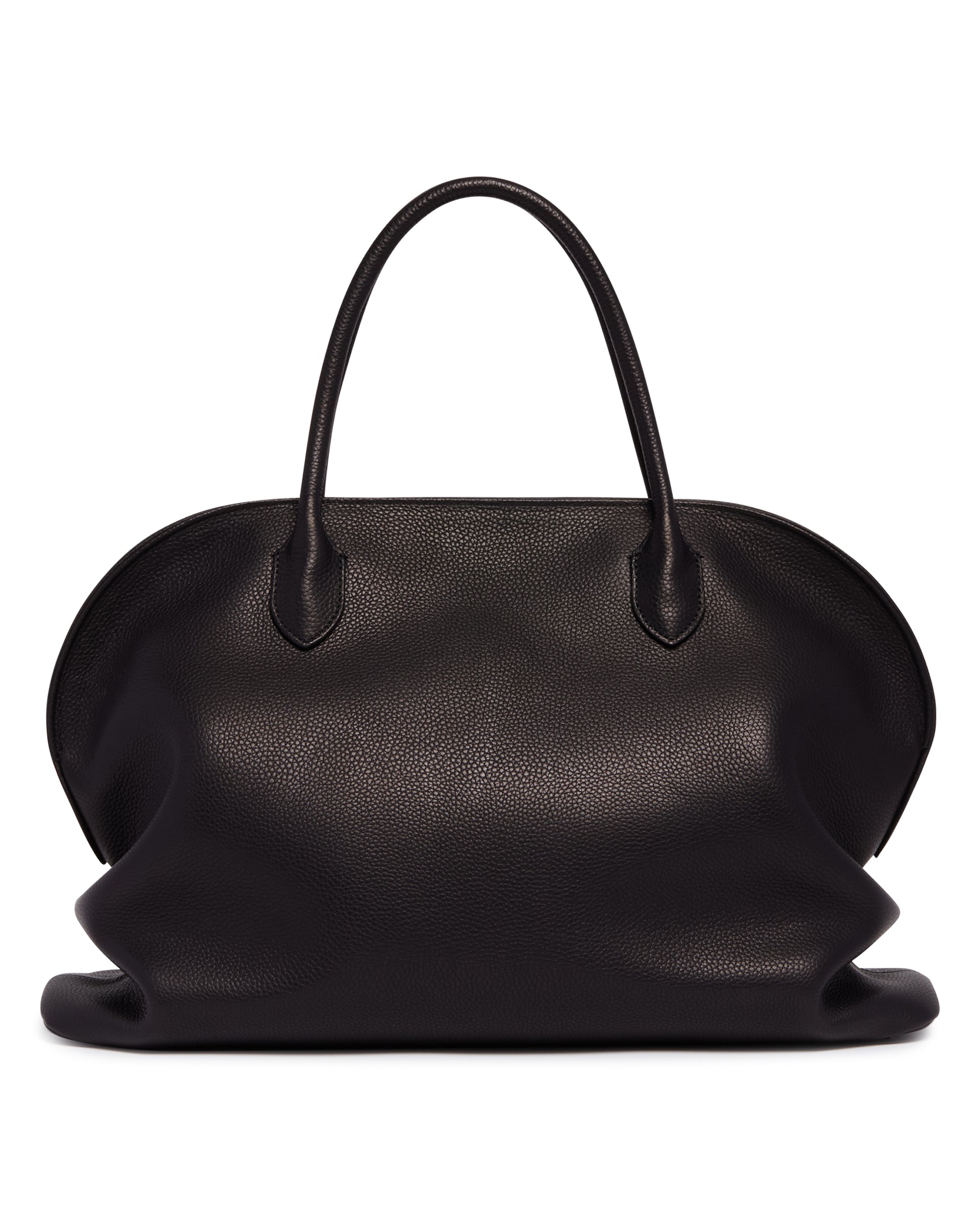 The Row Borsa Agnes 16 In Pelle Nera