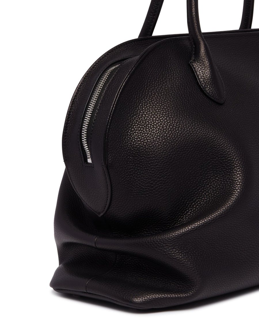 The Row Borsa Agnes 16 In Pelle Nera, view 4