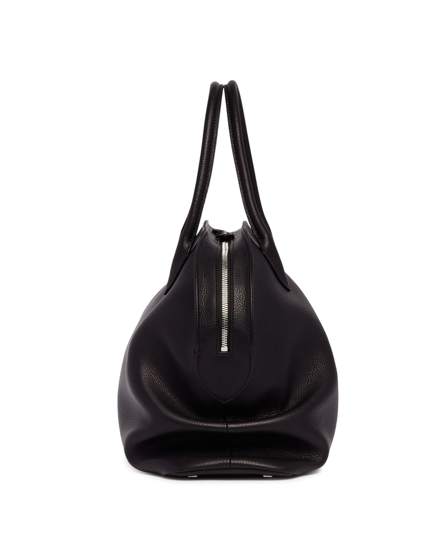 The Row Borsa Agnes 16 In Pelle Nera, view 5