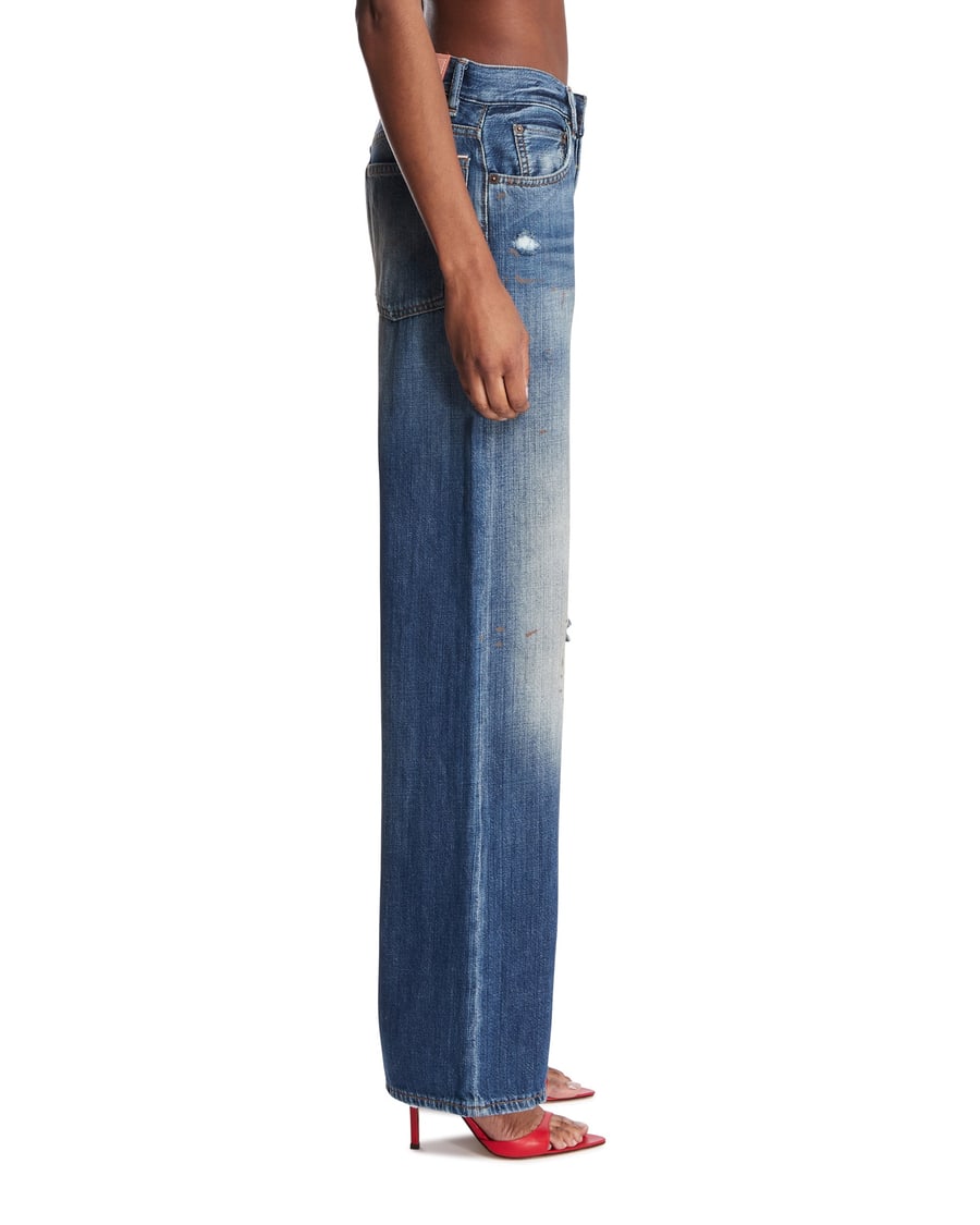 ACNE STUDIOS Jeans In Cotone Blu, view 4