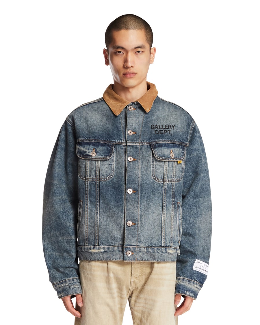 GALLERY DEPARTMENT Trucker Jacket Santa Fe In Denim Blu