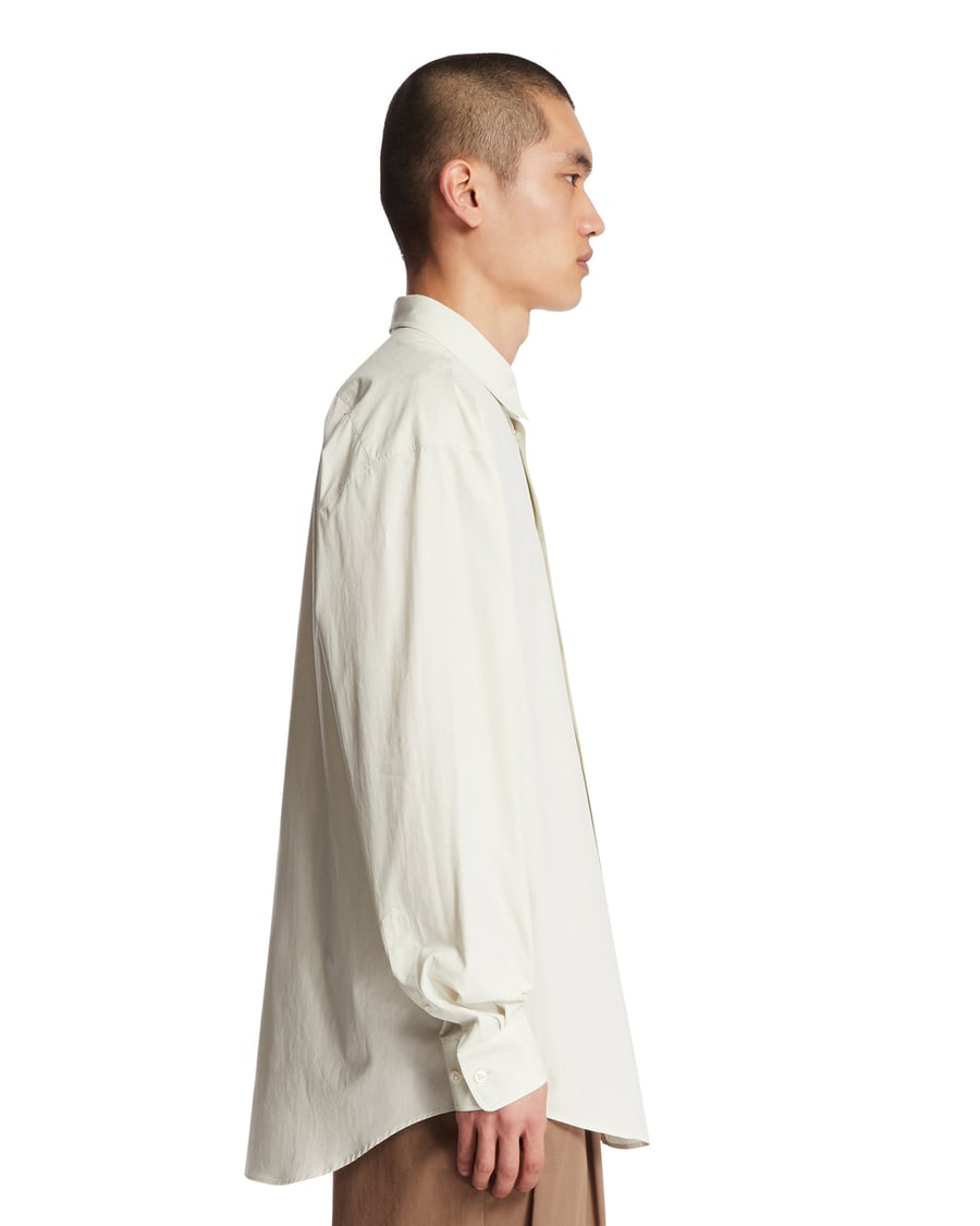 The Row Camicia in Cotone Nilo Verde, view 4