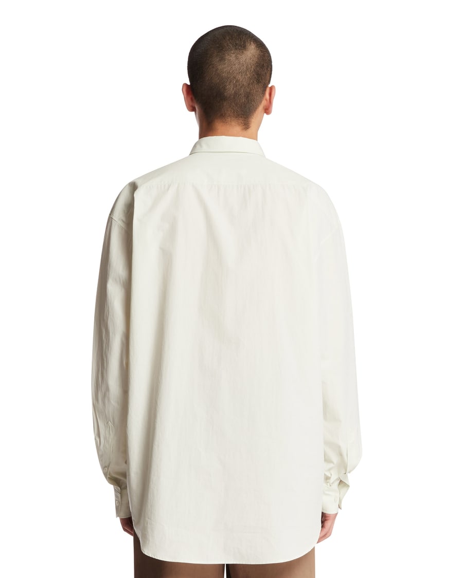 The Row Camicia in Cotone Nilo Verde, view 5