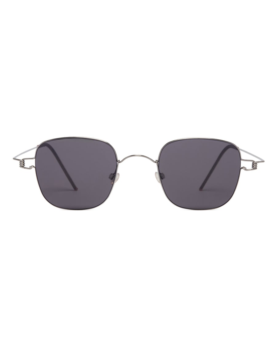 LINDBERG Occhiali Da Sole Air Rim Titanium 8216 Argentati, view 2