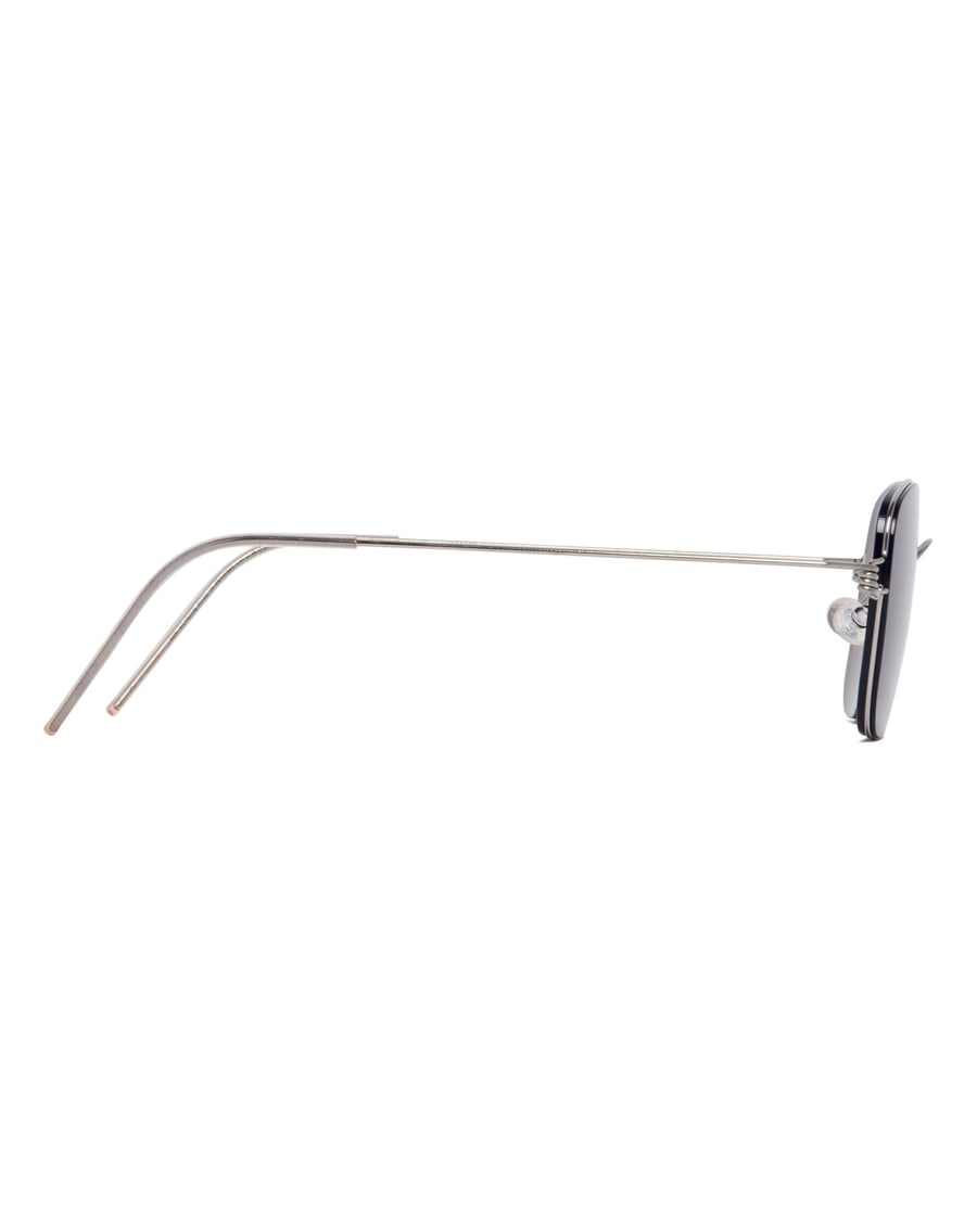 LINDBERG Occhiali Da Sole Air Rim Titanium 8216 Argentati, view 6