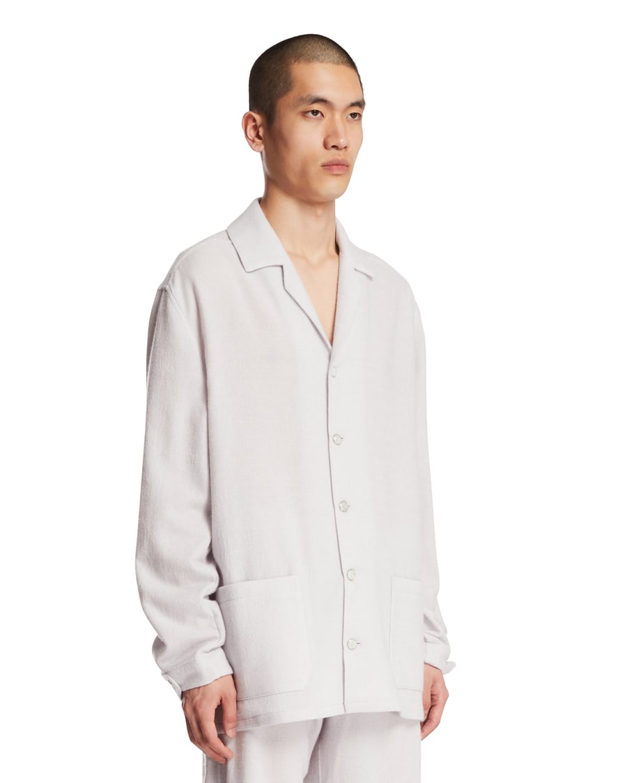 GOD'S TRUE CASHMERE Affirmations Cashmere Night Shirt Viola, view 2
