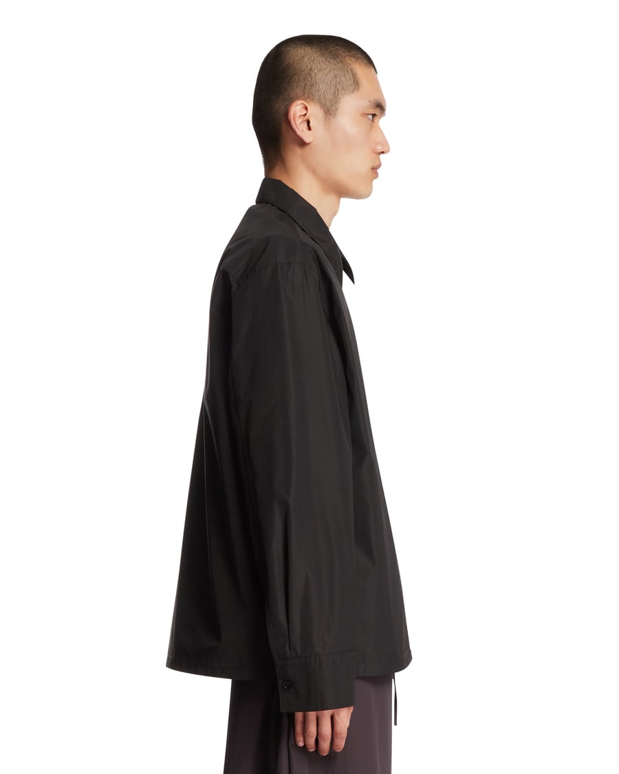 Jil Sander Giacca Con Zip Nera, view 4