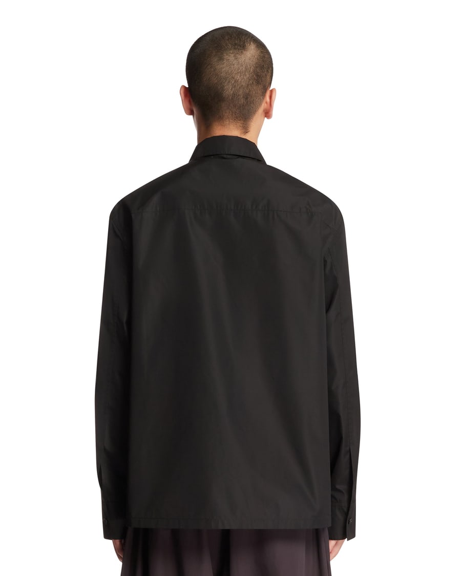 Jil Sander Giacca Con Zip Nera, view 5
