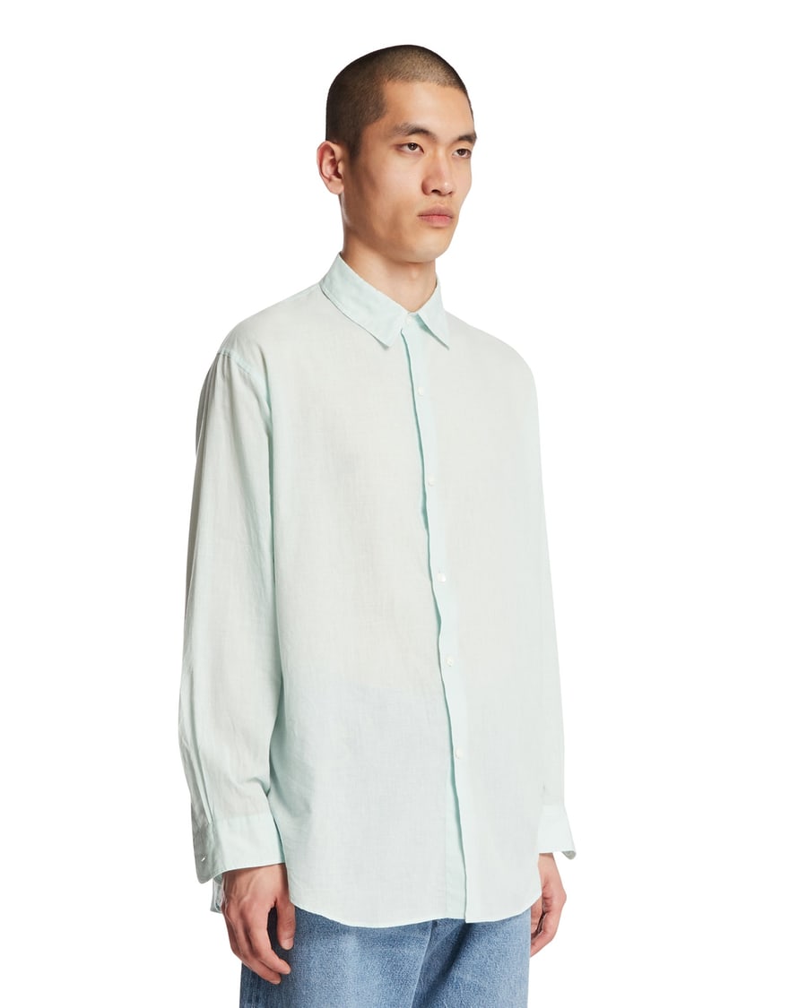 KAPTAIN SUNSHINE Camicia In Cotone Verde, view 2